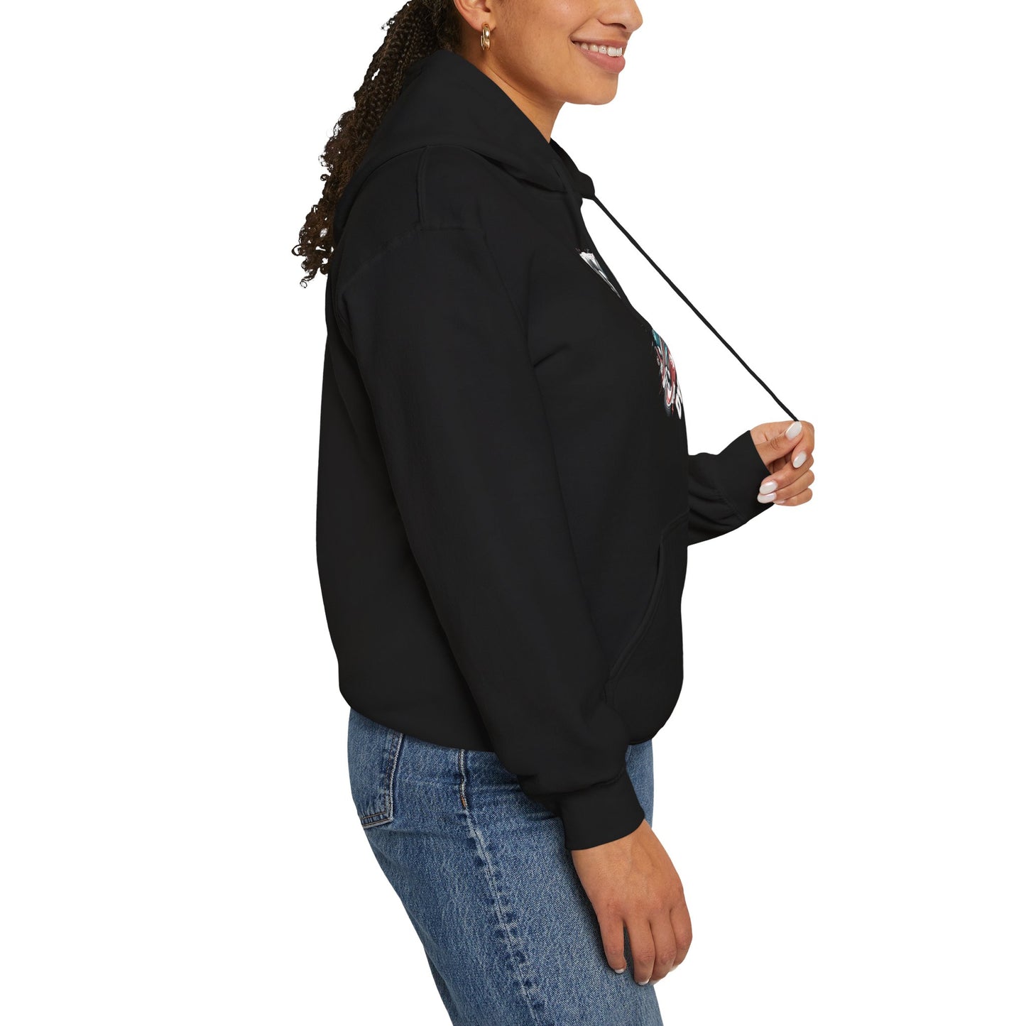 Dynamic Sports Motion Hoodie - Unisex Heavy Blend™ Hooded Sweatshirt