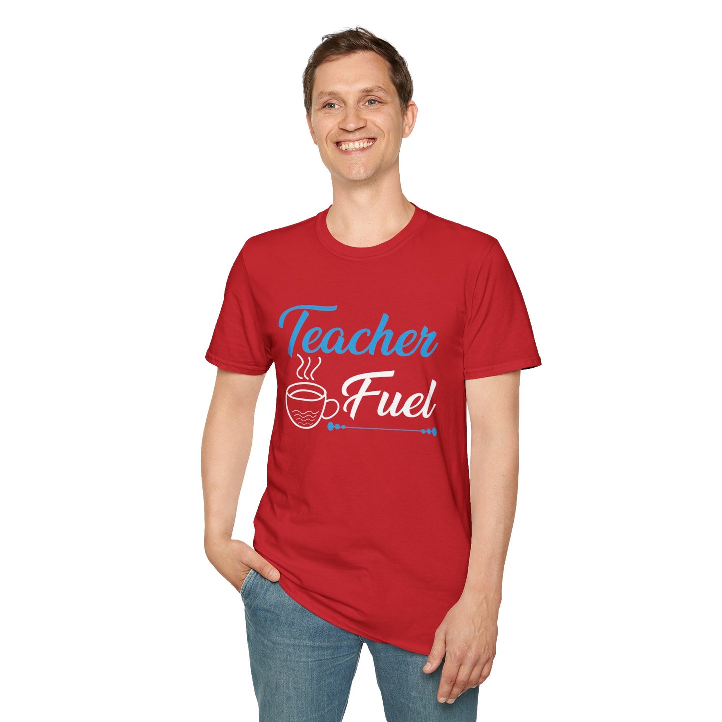 Teacher Fuel Softstyle T-Shirt