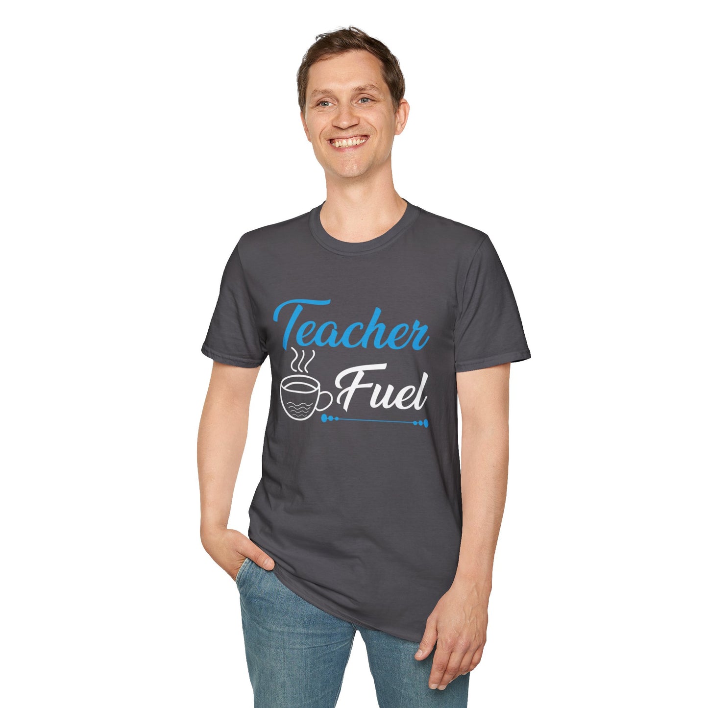 Teacher Fuel Softstyle T-Shirt