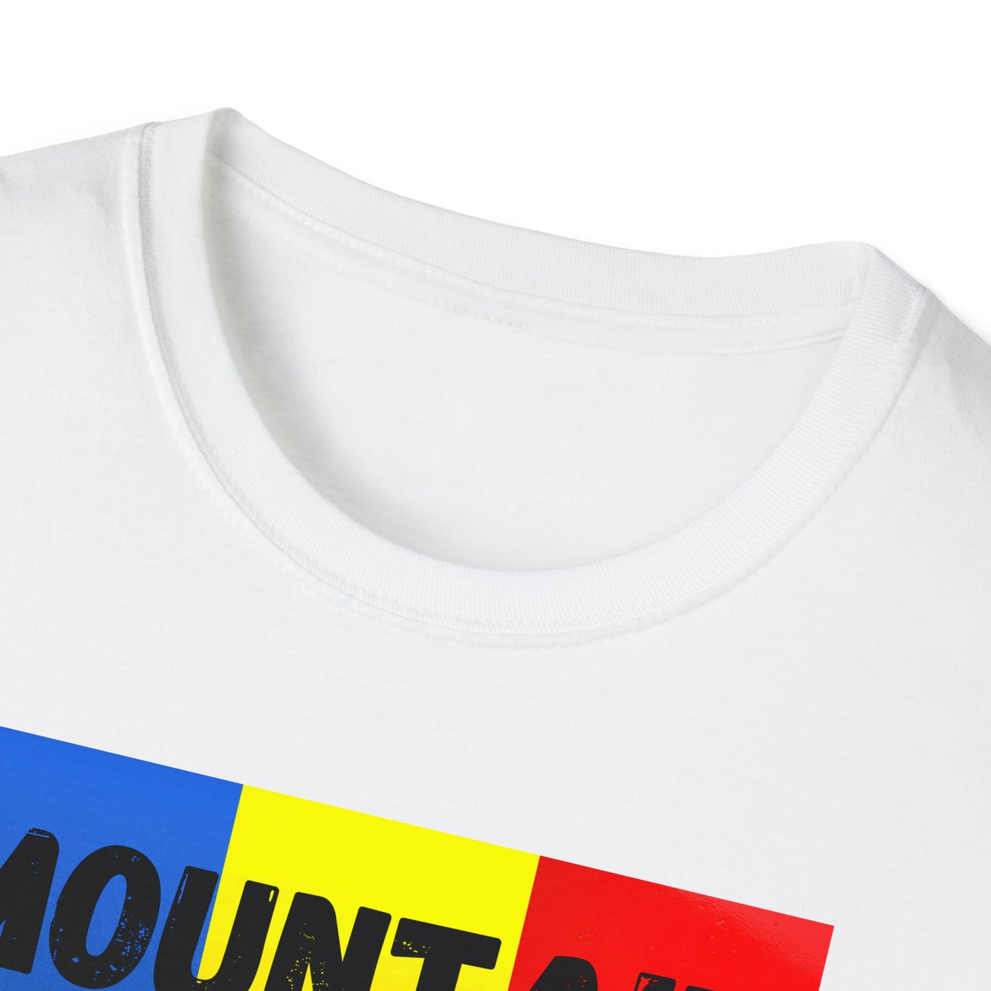 Colorful Mountain Adventure Softstyle T-Shirt