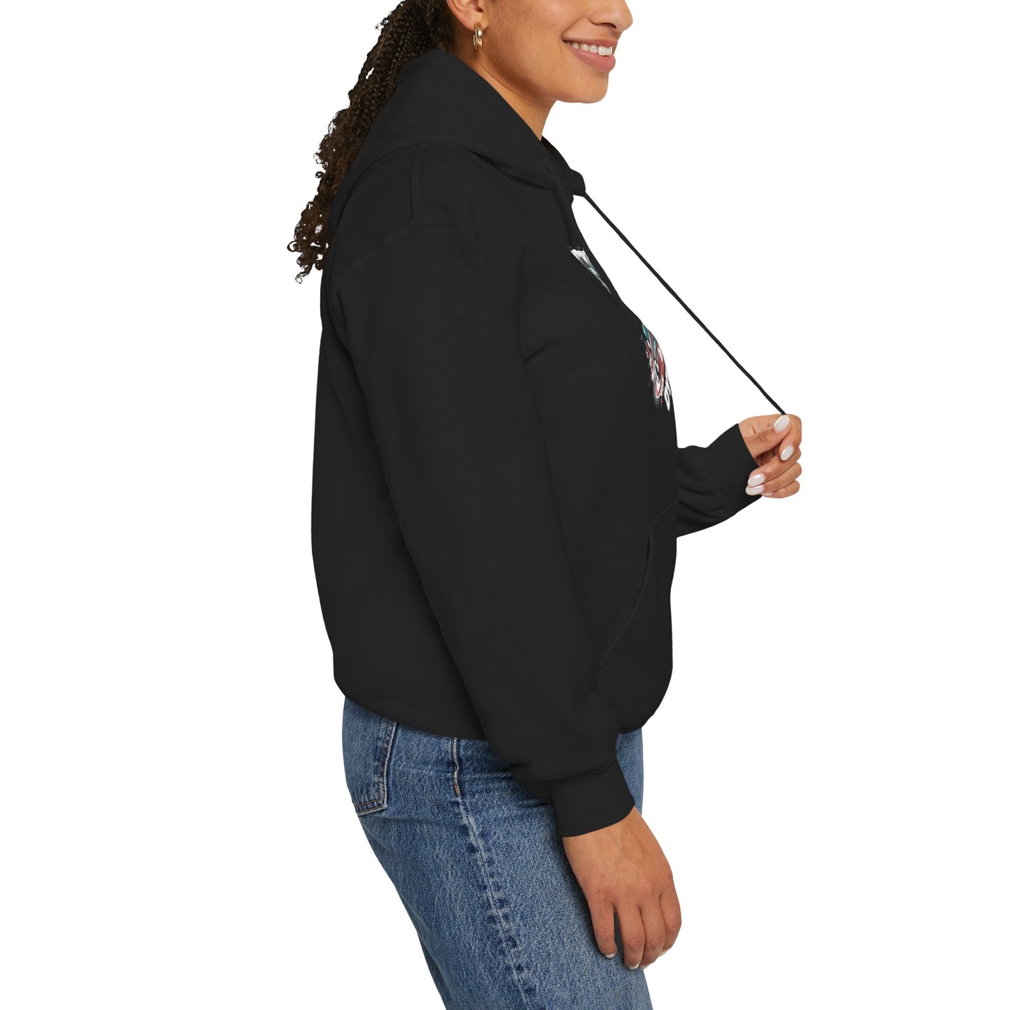 Dynamic Sports Motion Hoodie - Unisex Heavy Blend™ Hooded Sweatshirt