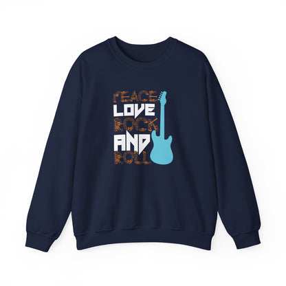 Peace Love - Unisex Heavy Blend™ Crewneck Sweatshirt