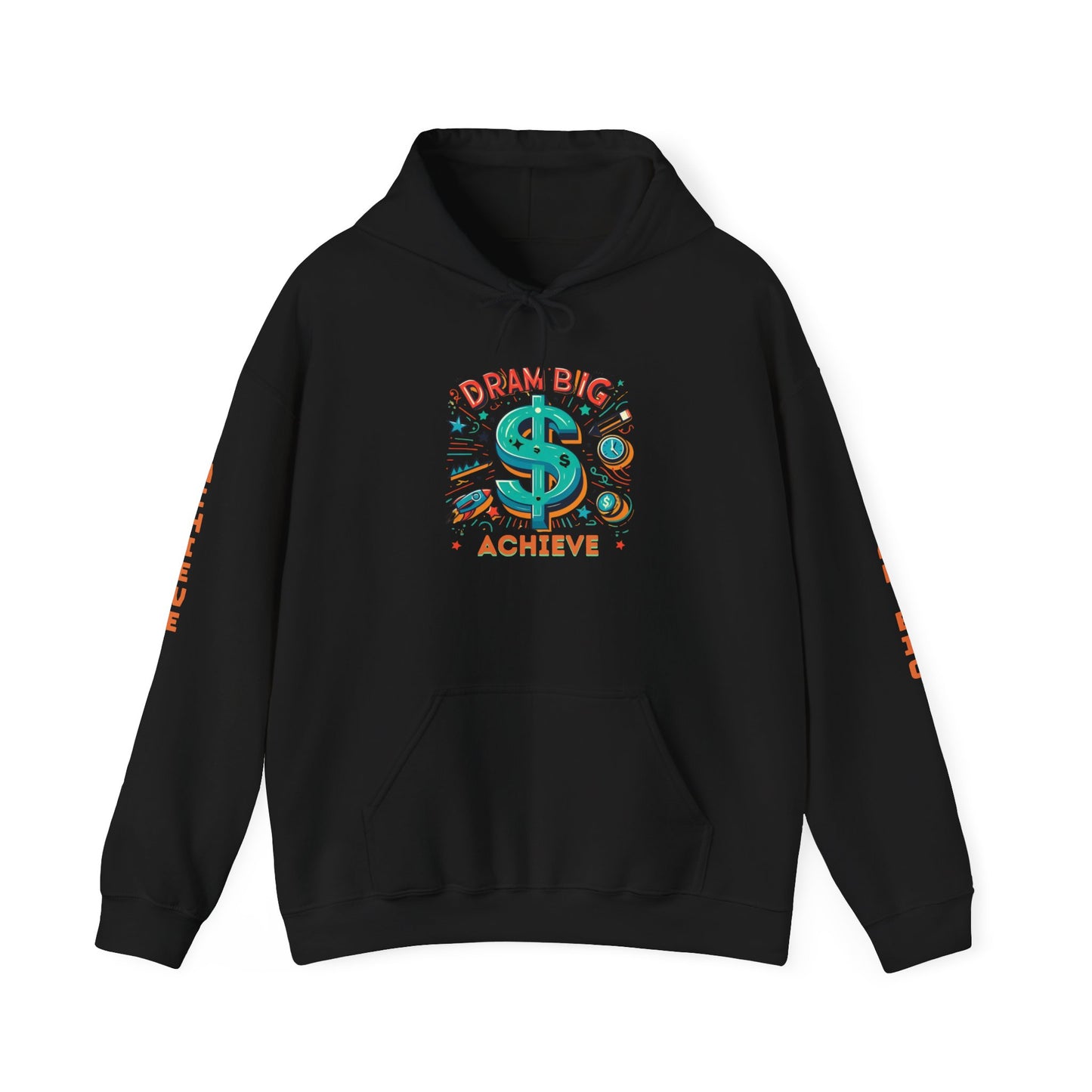 Dream Big Achieve - Unisex Heavy Blend™ Hooded Sweatshirt